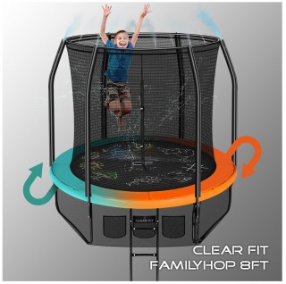 Батут CLEAR FIT FAMILY HOP 8 FT